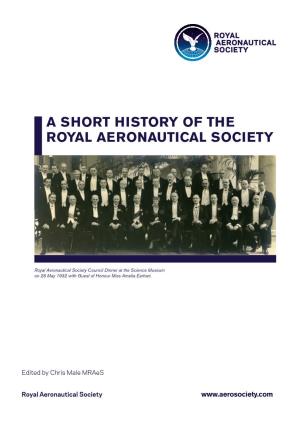 A Short History of the Royal Aeronautical Society