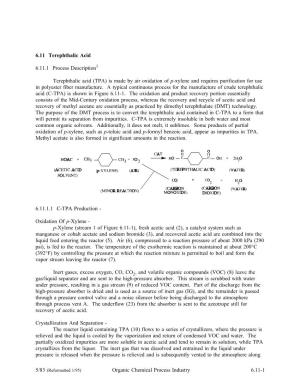 AP-42, CH 6.11: Terephthalic Acid