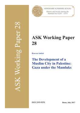 ASK Working Paper 28