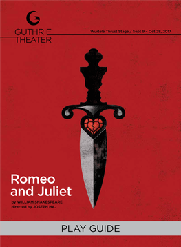 Romeo and Juliet by WILLIAM SHAKESPEARE Directed by JOSEPH HAJ