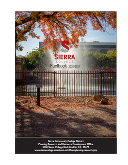 Sierra College Factbook 2020-2021