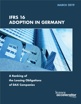 IFRS 16 Adoption in Germany March 2019 63190