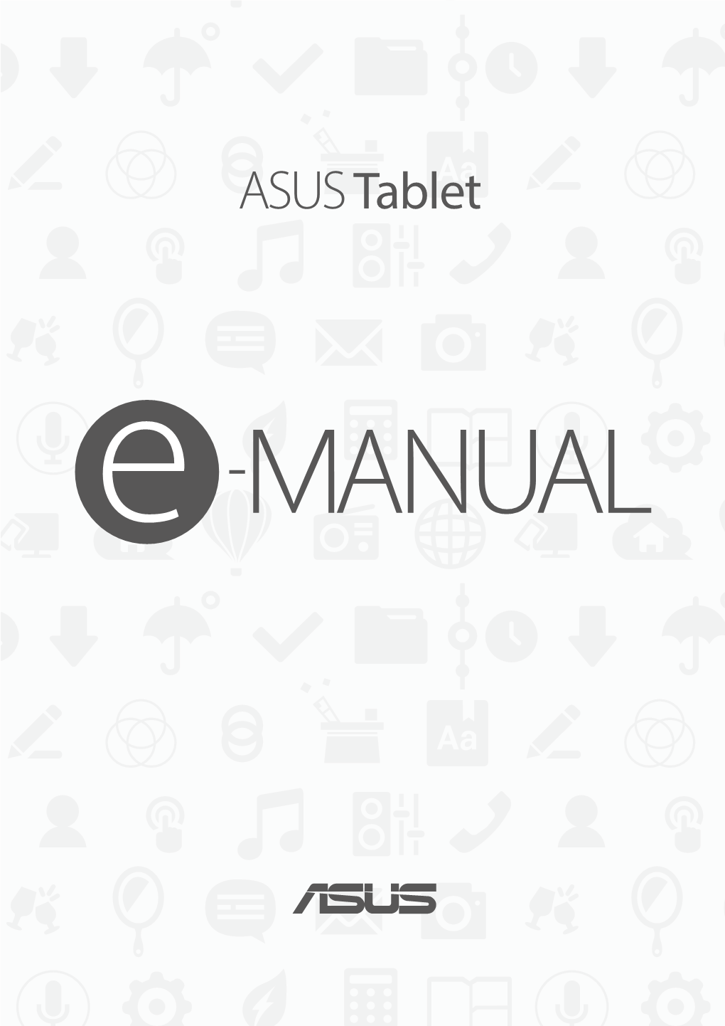 ASUS Tablet E12239 First Edition December 2016