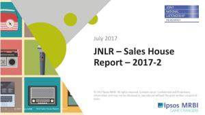 JNLR-Sales House Data