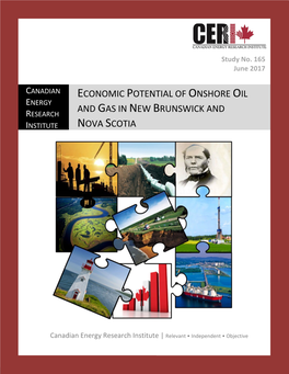 Economic Potential of Onshore Oil and Gas in New Brunswick and Nova Scotia