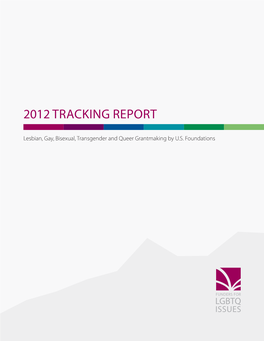 2012 Tracking Report