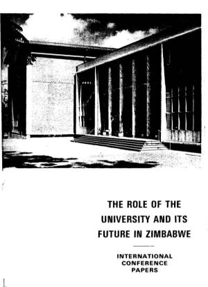 The Role of the University and Its Future in Zimbabwe