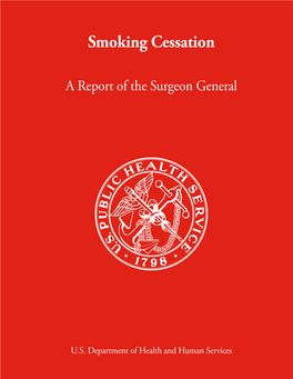 Smoking Cessation: a Report of the Surgeon General