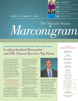 The Marconi Society Marconigram