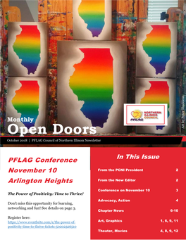 October 2018 | PFLAG Council of Northern Illinois Newsletter
