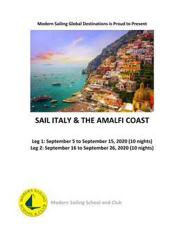 Sail Italy & the Amalfi Coast