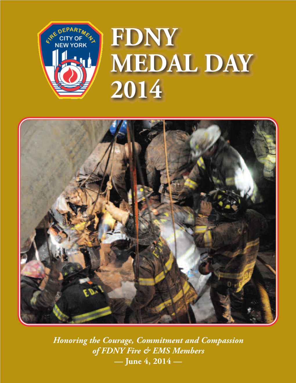 Fdny Medal Day 2014