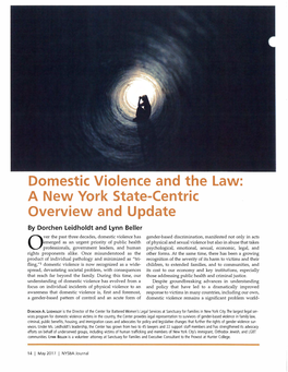 Domestic Violence and The