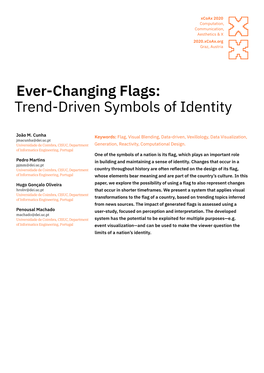 Ever-Changing Flags: Trend-Driven Symbols of Identity