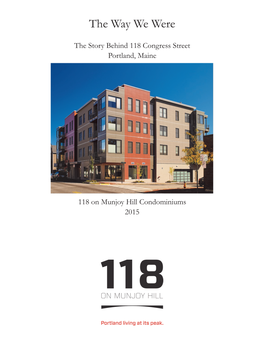 History of 118 Congress Street