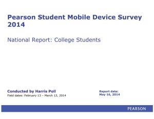 2014 Student Mobile Device Survey Covered