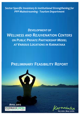 Wellness and Rejuvenation Centers Preliminary Feasibility Report