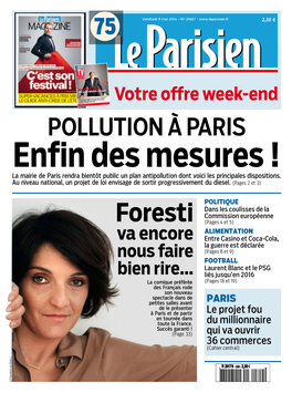 POLLUTION À PARIS Enfin Des Mesures ! La Mairie De Paris Rendra Bientôt Public Un Plan Antipollution Dont Voici Les Principales Dispositions