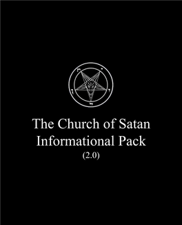 The Church of Satan Informational Pack