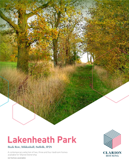 Lakenheath Park Beck Row, Mildenhall, Suffolk, IP28