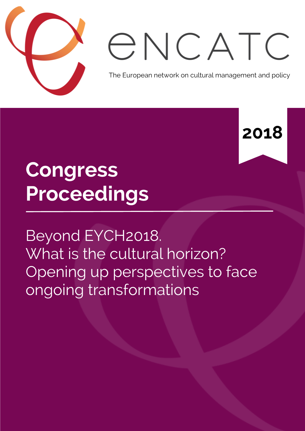 Download the 2018 Encatc Congress Proceedings