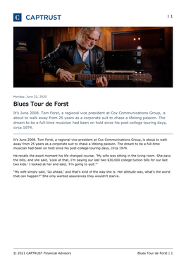 Blues Tour De Forst