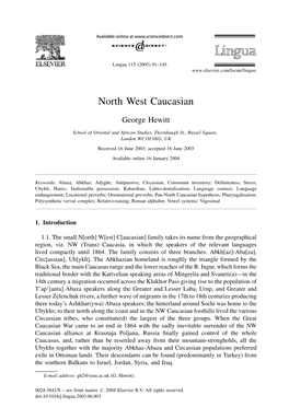 North West Caucasian