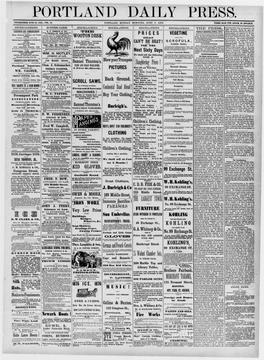 Portland Daily Press: June 5, 1876
