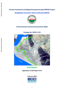 Environmental and Social Assessment (ESA)