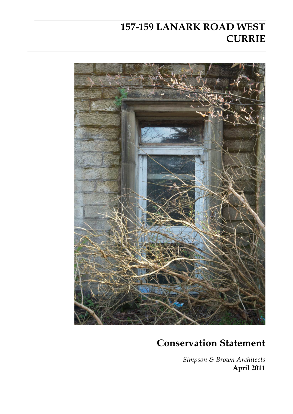 Conservation Statement