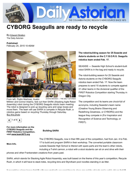 CYBORG Seagulls Are Ready to Recycle