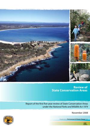 Review of State Conservation Areas