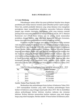 1 BAB 1. PENDAHULUAN 1.1 Latar Belakang Pekembangan Zaman