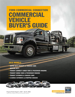 Commercial Vehicle Buyer's Guide