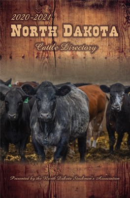 View 2020-21 North Dakota Cattle Directory