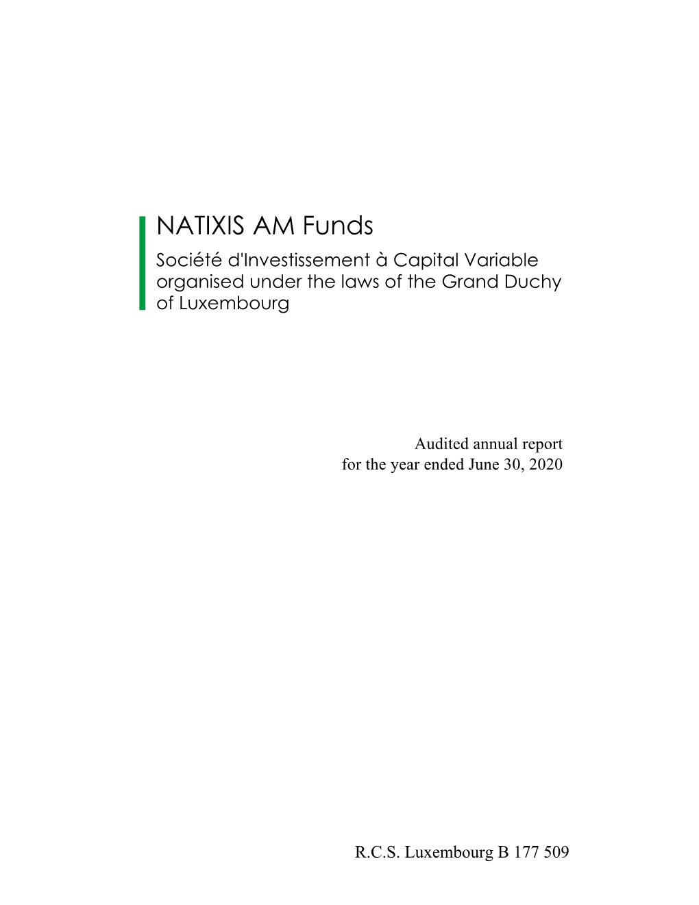NATIXIS AM Funds