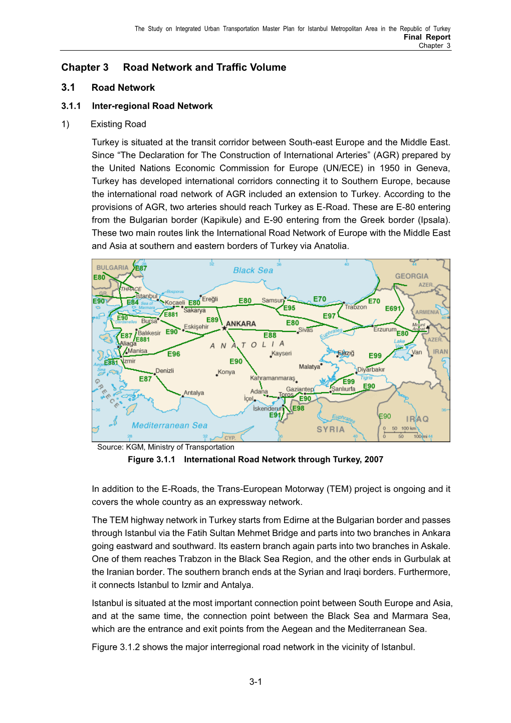 Chapter 3 Road Network and Traffic Volume