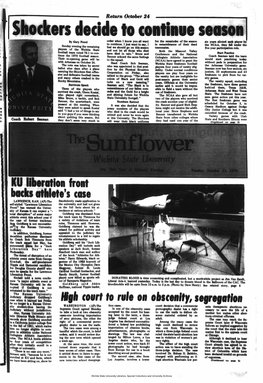 Sunflower October 13, 1970