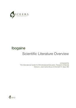 Ibogaine Scientific Literature Overview