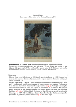 1 Edmund Dulac Circé , Dans L'illustration, Ou Les Contes D'andersen, 1911 Edmund Dulac, Né Edmond Dulac, Est Un Illustrat