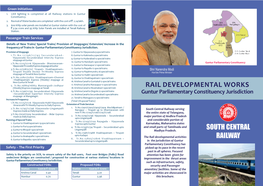 RAIL DEVELOPMENTAL WORKS Guntur