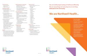 We Are Northwell Health