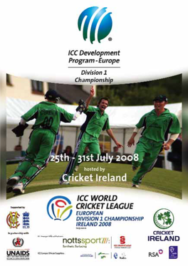 ICC European Division 1 Championship 2008