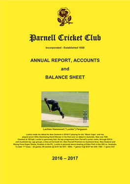 Parnell Cricket Club