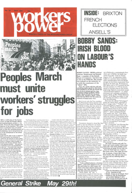 Bobby Sands: Irish Blood on Labour's Hands