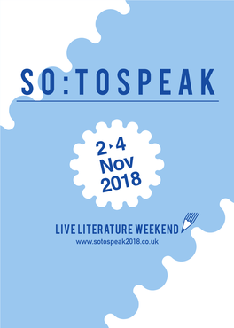 Live Literature Weekend Live Literature Weekend Event Planner