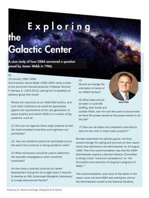 Exploring the Galactic Center