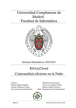 Implementación De Los Algoritmos De Factorización 201