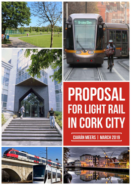 Proposal for Light Rail in Cork City