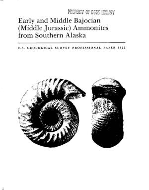 Ammonites from Southern Alaska